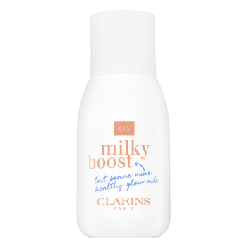 Clarins Milky Boost Foundation tonifiërende en hydraterende emulsie voor een uniforme en stralende teint 03 Cashew 50 ml