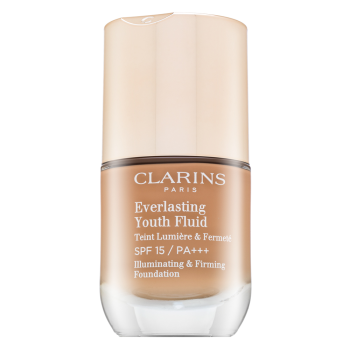 Clarins Everlasting Youth Fluid maquillaje de larga duración para piel madura 111 Auburn 30 ml