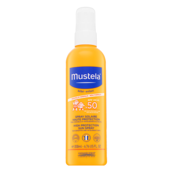 Mustela Bébé razpršilo za sončenje High Protection Sun Spray SPF50 200 ml