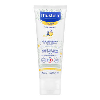 Mustela Bébé Nourishing Cream With Cold Cream moisturizing and protective fluid for kids 40 ml