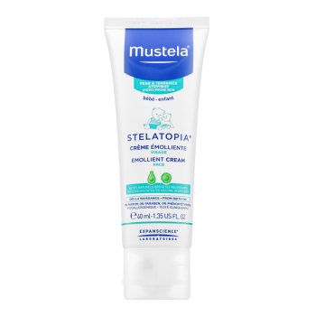 Mustela Bébé Stelatopia Emollient Cream face cream for dry atopic skin 40 ml