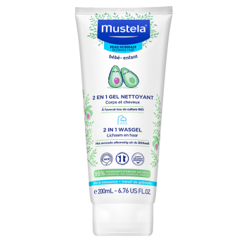 Mustela Bébé čistilni gel 2in1 Cleansing Gel 200 ml