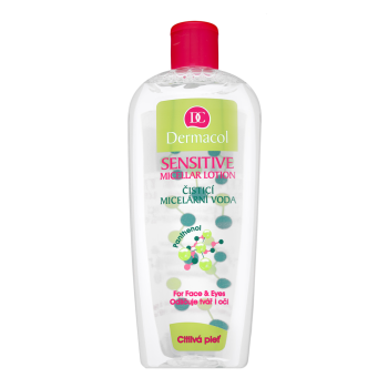 Dermacol Sensitive Micellar Lotion odličovacia micelárna voda pre citlivú pleť 400 ml