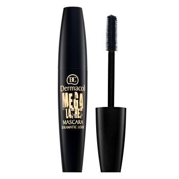 Dermacol Mega Lashes Mascara Dramatic Look maskara za produljenje trepavica i volumen Black 13 ml