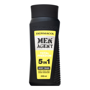 Dermacol Men Agent Total Freedom 5in1 Body Wash gel doccia per uomini 250 ml
