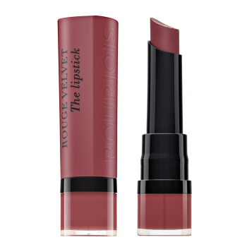 Bourjois Rouge Velvet The Lipstick дълготрайно червило за матов ефект 19 Place Des Roses 2,4 g