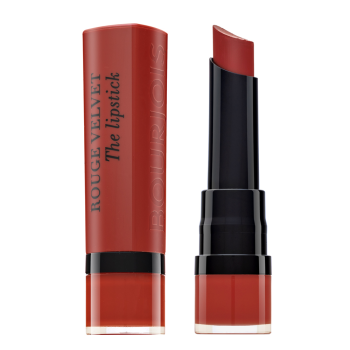 Bourjois Rouge Velvet The Lipstick дълготрайно червило за матов ефект 21 Grande Roux 2,4 g