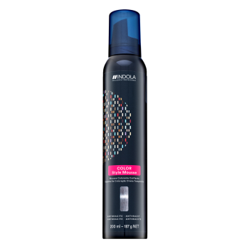 Indola Color Style Mousse Semi-permanente Schaum-Haarfarbe Anthracite 200 ml