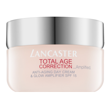 Lancaster Total Age Correction Amplified Anti-Aging Day Cream & Glow Amplifier SPF15 cremă de ten anti riduri 50 ml