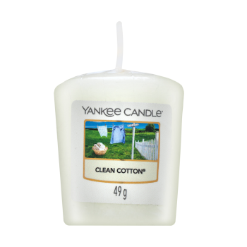Yankee Candle Clean Cotton candela votiva 49 g