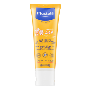 Mustela Bébé losjon za sončenje Very High Protection Sun Lotion SPF50+ 40 ml