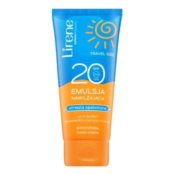 Lirene Sun Travel Size Moisturizing Emulsion SPF20 ochranné mlieko na predĺženie doby opálenia 90 ml