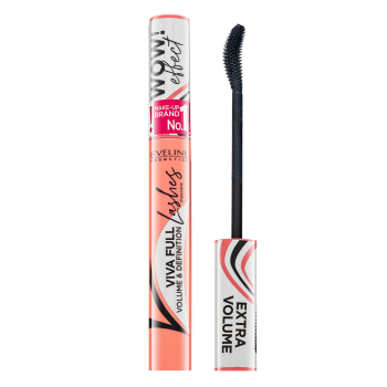 Eveline Viva Full Lashes Volume & Definition Mascara maskara za produljenje i uvijanje trepavica Black 10 ml
