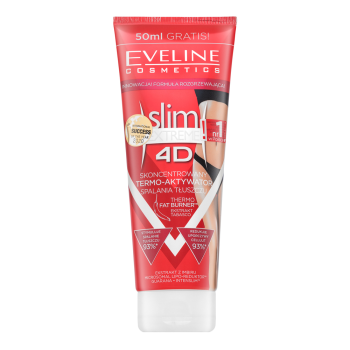 Eveline Slim Extreme 4D Concentrated Fat Burning Thermo-Activator ser de modelare pe abdomen, coapse și fese 250 ml