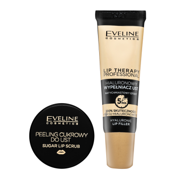 Eveline Lip Therapy Professional sada na pery pre zväčšenie objemu 7 ml + 12 ml