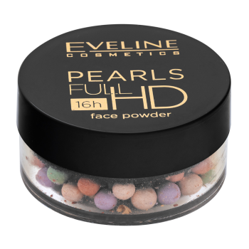 Eveline Pearls Full HD 16h Face Powder getinte gezichtsparels voor een uniforme en stralende teint 6 ml