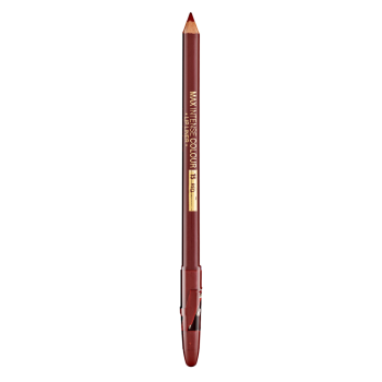 Eveline Max Intense Colour Lip Liner konturovací tužka na rty s ořezávátkem 15 Red