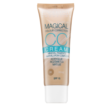 Eveline Magical Colour Correction CC Cream SPF15 CC room tegen huidonzuiverheden 53 Beige 30 ml