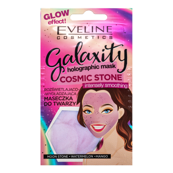 Eveline Galaxity vyživujúca maska Holographic Mask Cosmic Stone Intensely Smoothing 10 ml