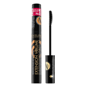 Eveline Extension Volume Waterproof 4D Mascara vodootporna maskara za produljenje trepavica i volumen Black 10 ml