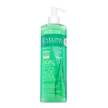 Eveline Bio Organic 99% Natural Aloe Vera Multifunctional Body & Face Gel skin gel with moisturizing effect 400 ml