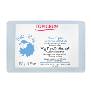 Topicrem Bébé milo My 1st Gentle Ultra-Rich Cleansing Bar 150 g