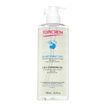 Topicrem Bébé 2 in 1 Cleansing Gel cleansing gel for kids 500 ml