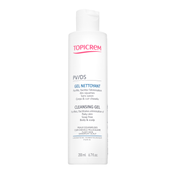 Topicrem PV/DS Cleansing Gel gel de curățare pentru păr si corp 200 ml