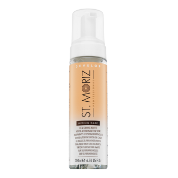 St.Moriz Advanced Pro Formula Tanning Mousse - Medium Dark Wash Off Body Bronzer for unified and lightened skin 200 ml