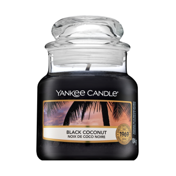 Yankee Candle Black Coconut vonná sviečka 104 g