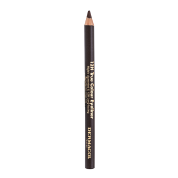 Dermacol 12H True Colour Eyeliner oogpotlood 6 Dark Brown 2 g