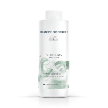 Wella Professionals Nutricurls Waves & Curls Cleansing Conditioner Acondicionador Para cabello ondulado y rizado 1000 ml