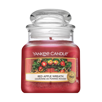 Yankee Candle Red Apple Wreath vela perfumada 104 g