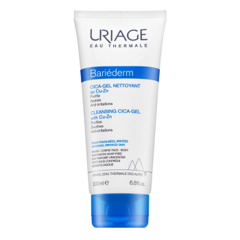 Uriage Bariederm Cleansing Cica-Gel with Cu-Zn cleansing gel for skin renewal 200 ml