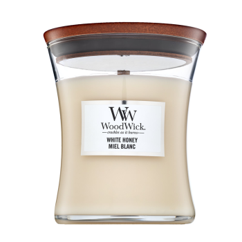 Woodwick White Honey Duftkerze 275 g