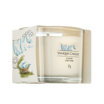 Yankee Candle Clean Cotton vela votiva 37 g