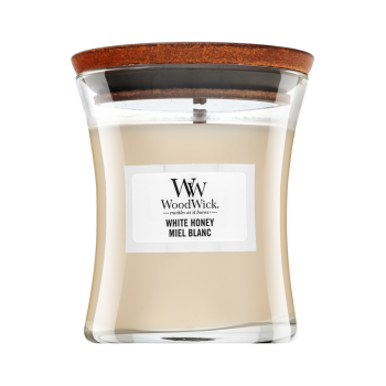 Woodwick White Honey Duftkerze 85 g