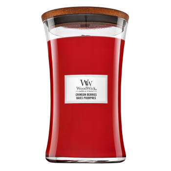 Woodwick Crimson Berries lumânare parfumată 610 g