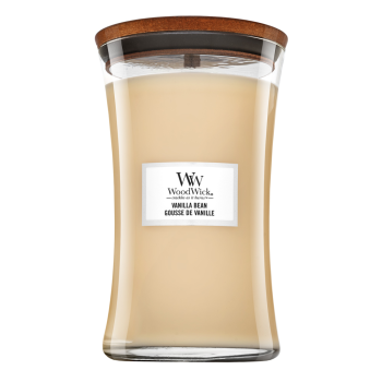 Woodwick Vanilla Bean candela profumata 610 g