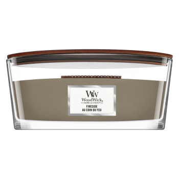 Woodwick Fireside ароматна свещ 453,6 g