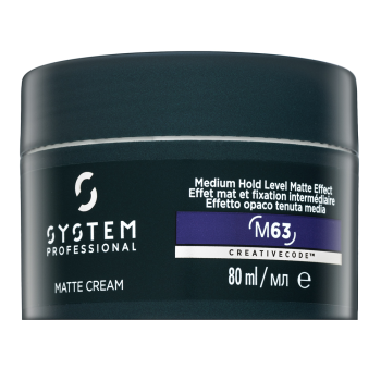 System Professional Man Matte Cream стилизиращ крем за матов ефект 80 ml
