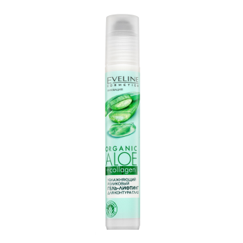 Eveline Organic Aloe+Collagen Moisturizing Roll On Eye Contour roll-on with moisturizing effect 15 ml