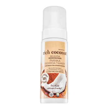 Eveline Rich Coconut Cleansing Foam čistící pěna pro všechny typy pleti 150 ml
