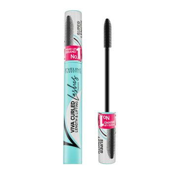 Eveline Viva Curved Lashes Lenght Lift Mascara maskara za produljenje i uvijanje trepavica 10 ml