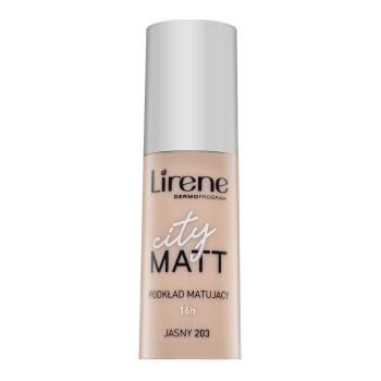Lirene City Matt Fluid fluidný make-up so zmatňujúcim účinkom 203 Smoothing Bright 30 ml