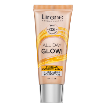 Lirene Brightening Fluid with Vitamin C make-up fluid pentru uniformizarea culorii tenului 03 Beige 30 ml