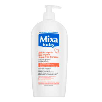 Mixa Baby Mild Shampoo and Bubble Bath 2 in 1 šampón a sprchový gél 2v1 pre deti 400 ml