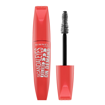 Rimmel London Scandal Eyes Volume On Demand Mascara szempillaspirál volumenért 001 Black 12 ml