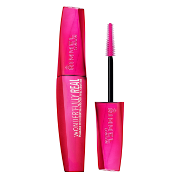 Rimmel London Wonder'Fully Real Keratin Mascara maskara za produljenje i uvijanje trepavica 001 Black 11 ml