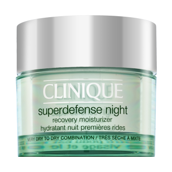 Clinique Superdefense Night éjszakai krém Superdefense Night Recovery Moisturizer 1/2 Very Dry To Dry 50 ml